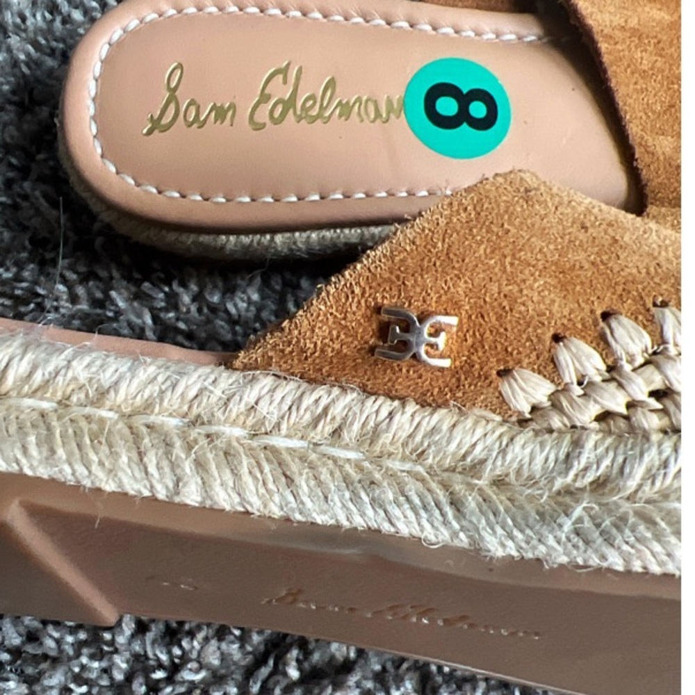 Austin Espadrille Suede Mules - Picture 6 of 8